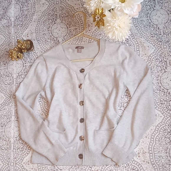 J Jill short button down cardigan - Picture 7 of 15